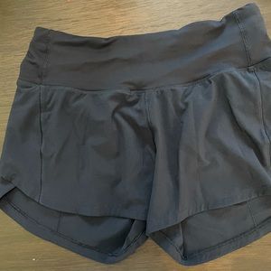 Lululemon speed shorts 4” size 2 navy